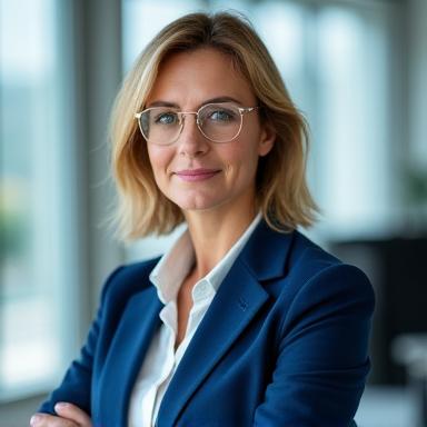 Portrait of Anna Richter, Director of Executive Programs at Brevilo Lumina