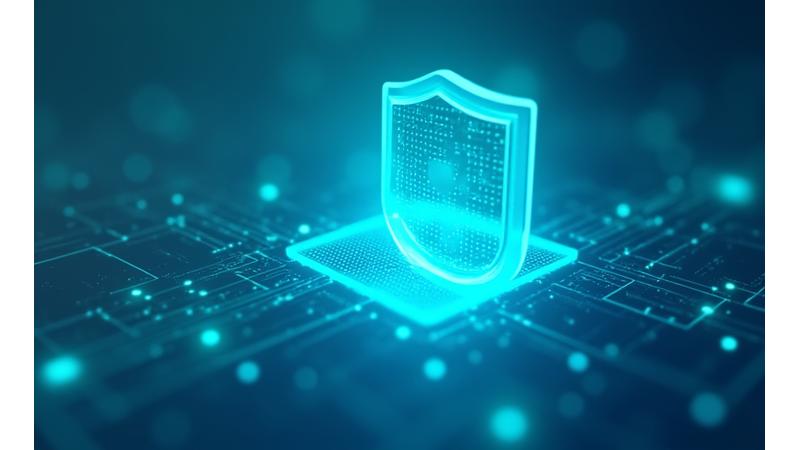 Symbolische Darstellung von digitaler Sicherheit und Vertrauen